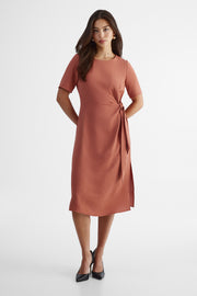 Robe confortable - Femme && OCRE