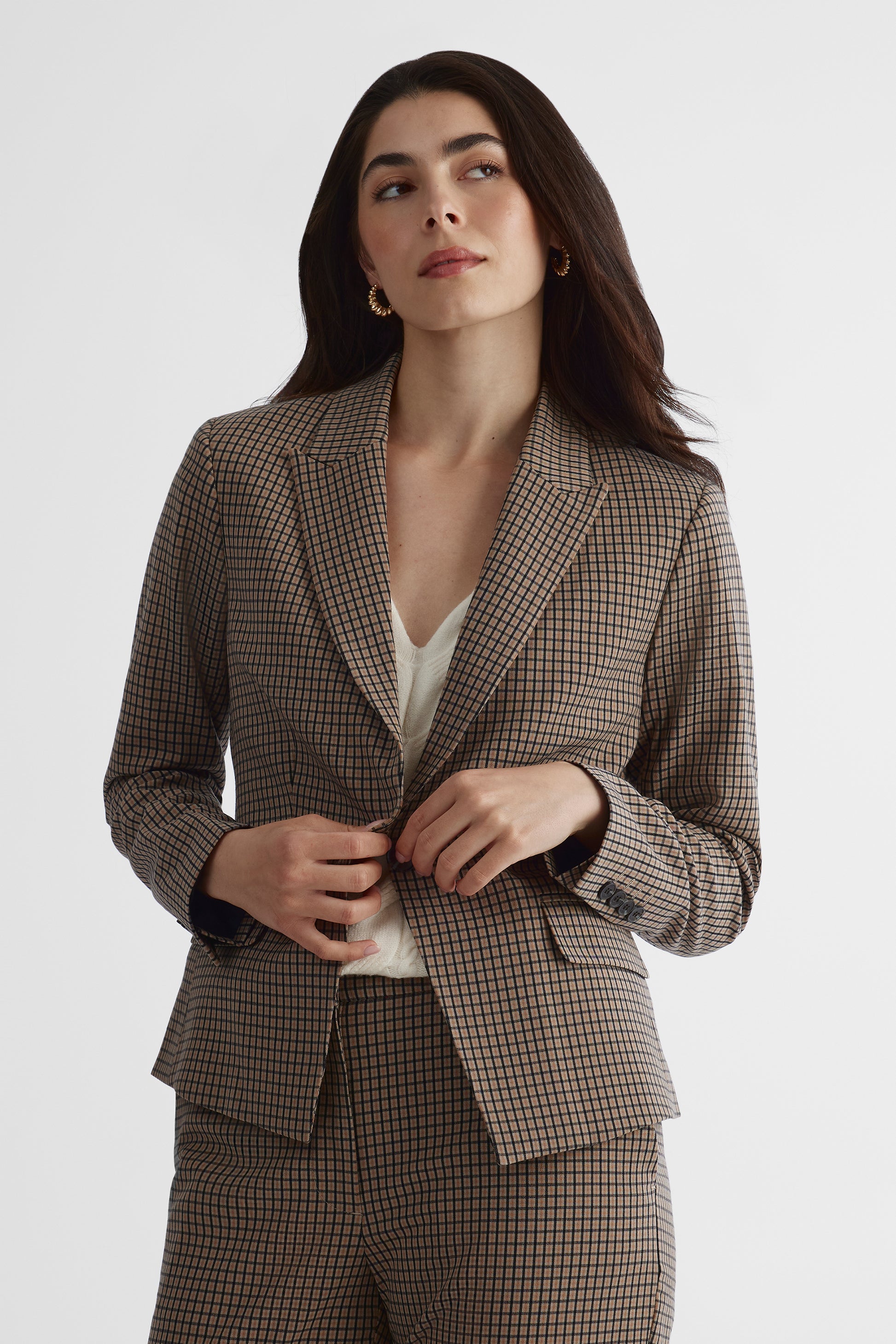 Veston élégant polyvalent - Femme && BEIGE