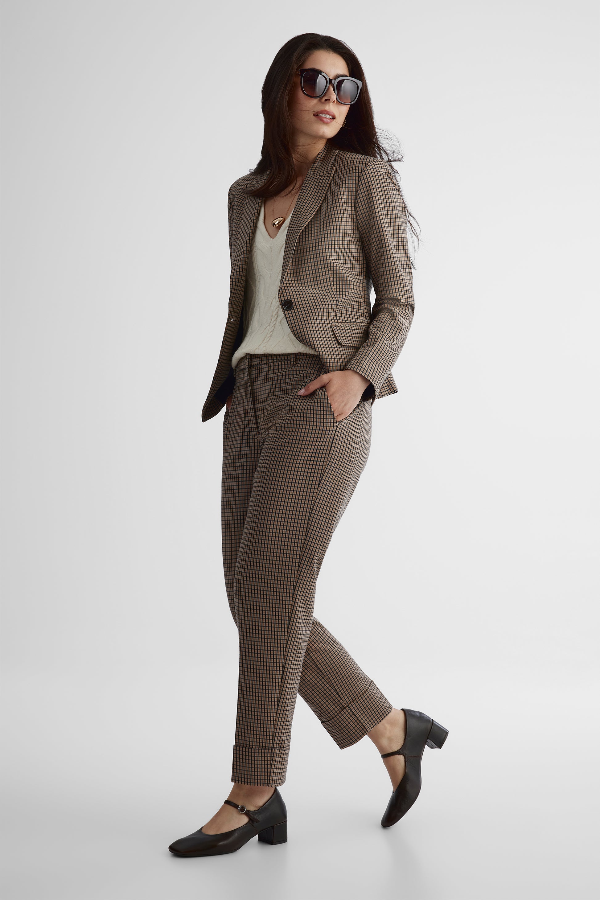 Veston élégant polyvalent - Femme && BEIGE