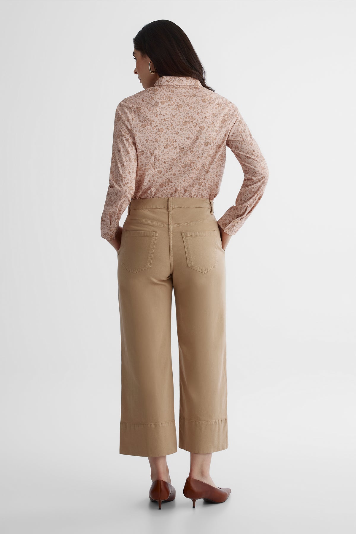 Pantalon extensible - Femme && TAUPE