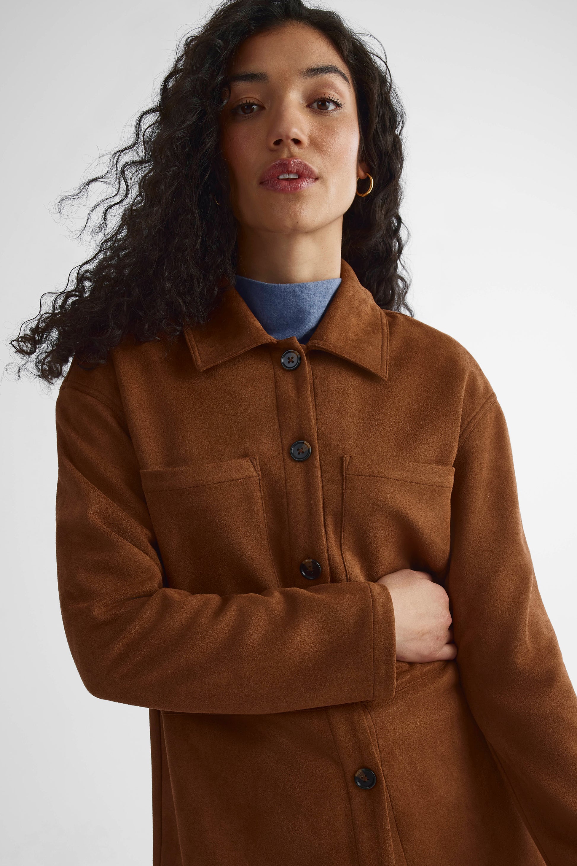 Chemisier polyvalent - Femme && BRUN