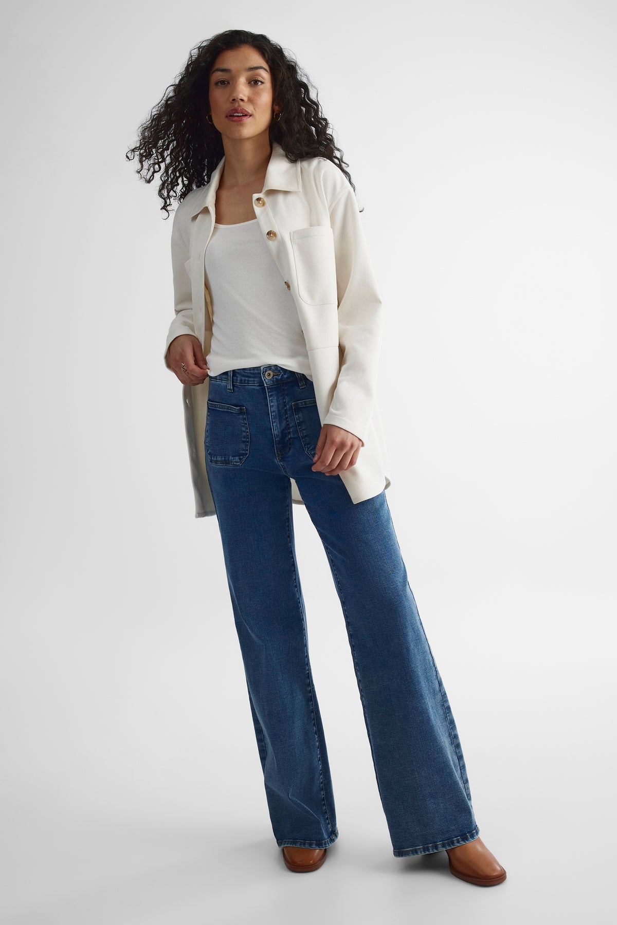 Chemisier polyvalent - Femme && BEIGE