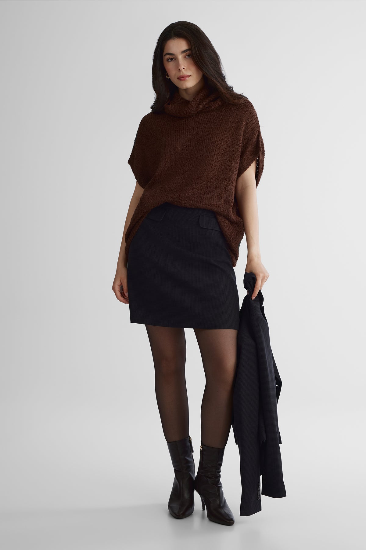 Jupe extensible - Femme && CHARBON