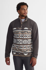 Chandail ouaté imprimé - Homme && BRUN/MULTI