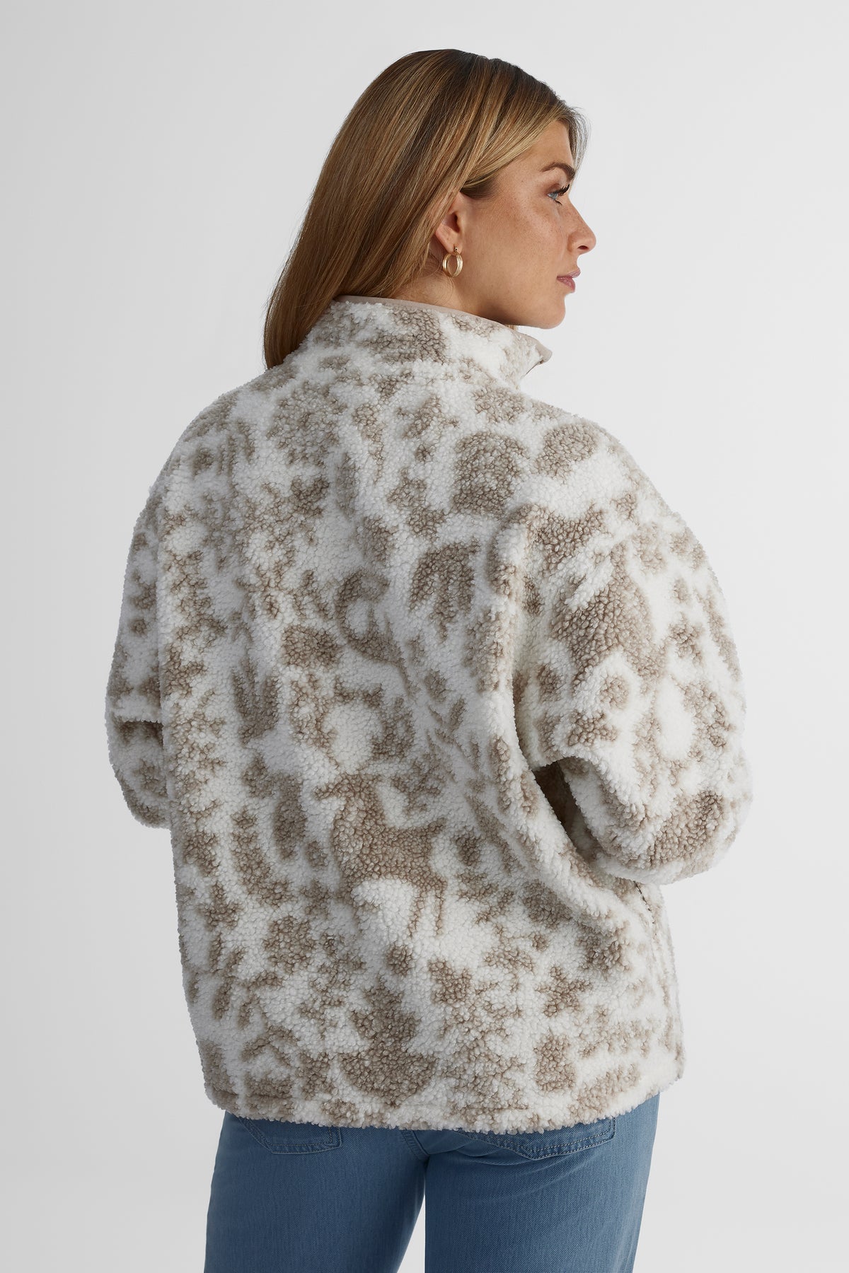 Chandail en tricot - Femme && BEIGE/MULTI