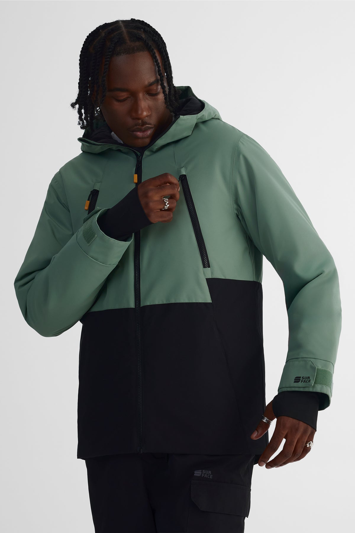 Manteau - Homme && VERT