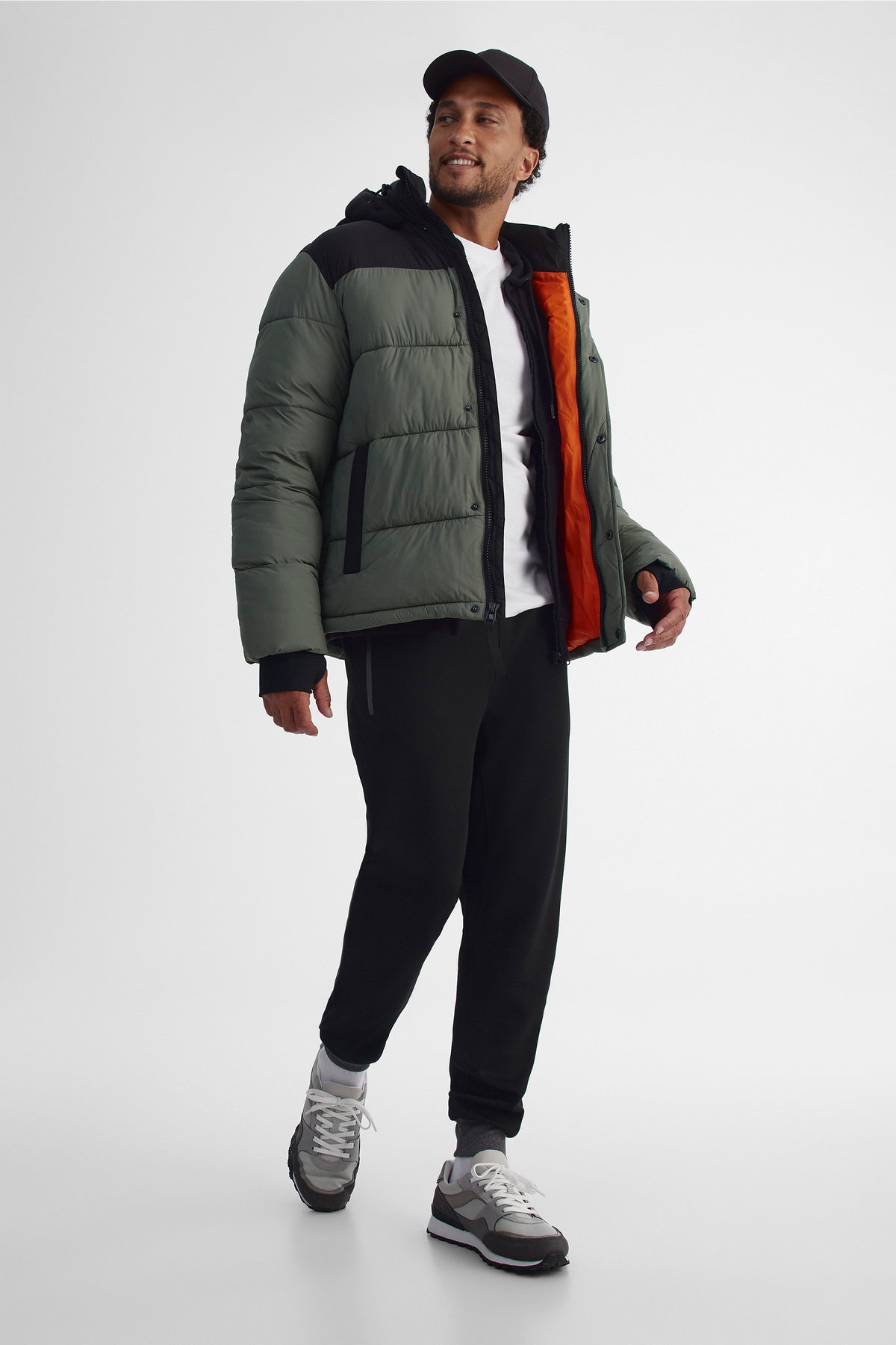 Manteau - Homme && VERT