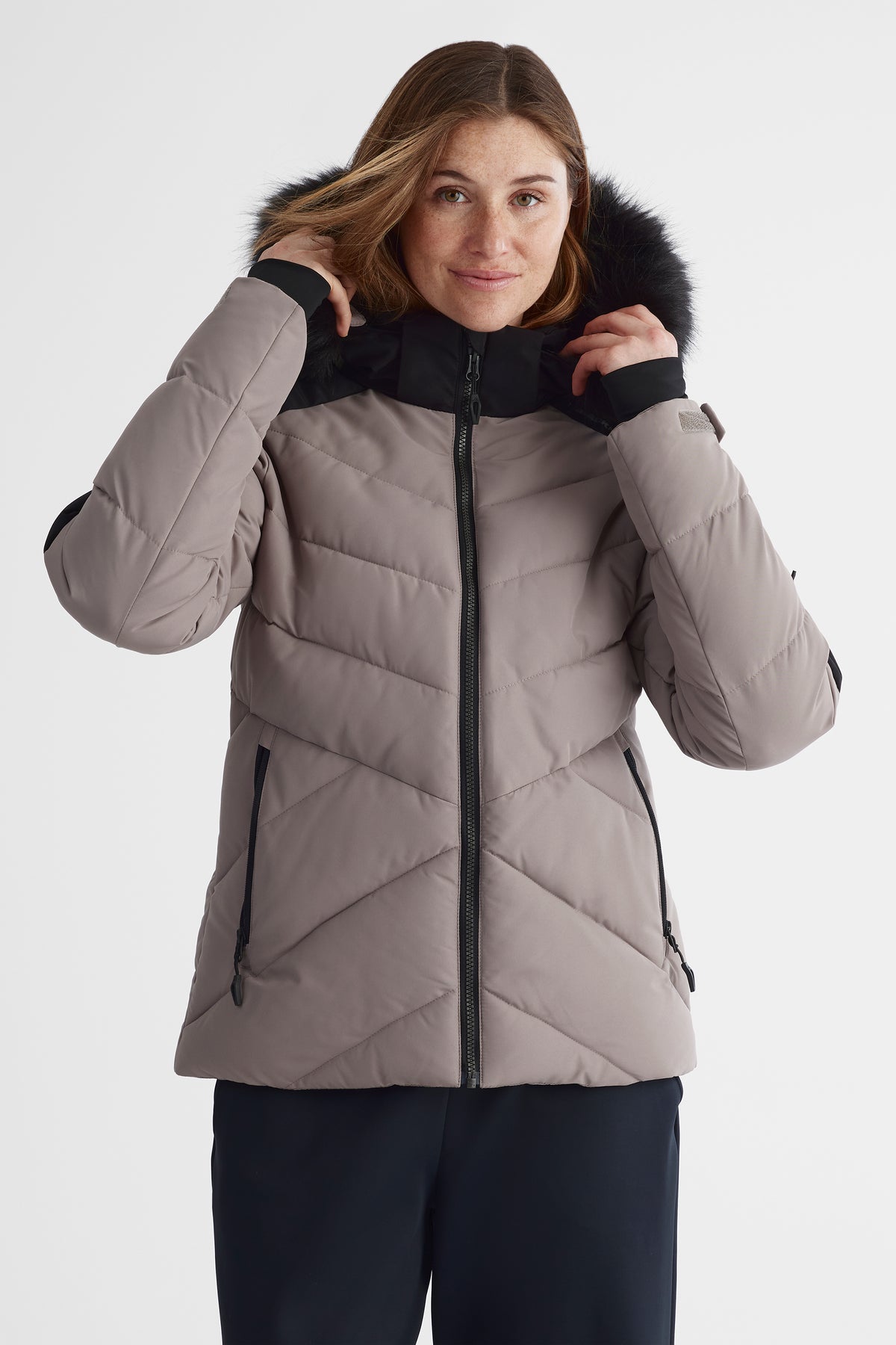 Manteau - Femme && TAUPE