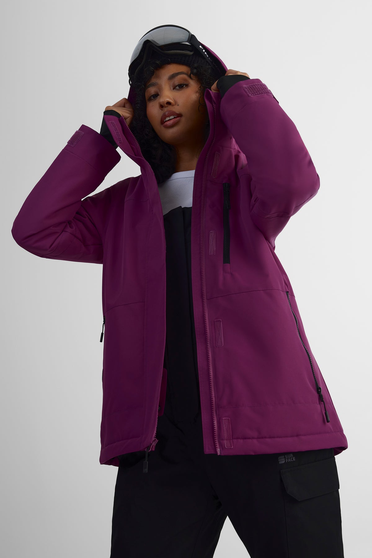 Manteau - Femme && MAGENTA
