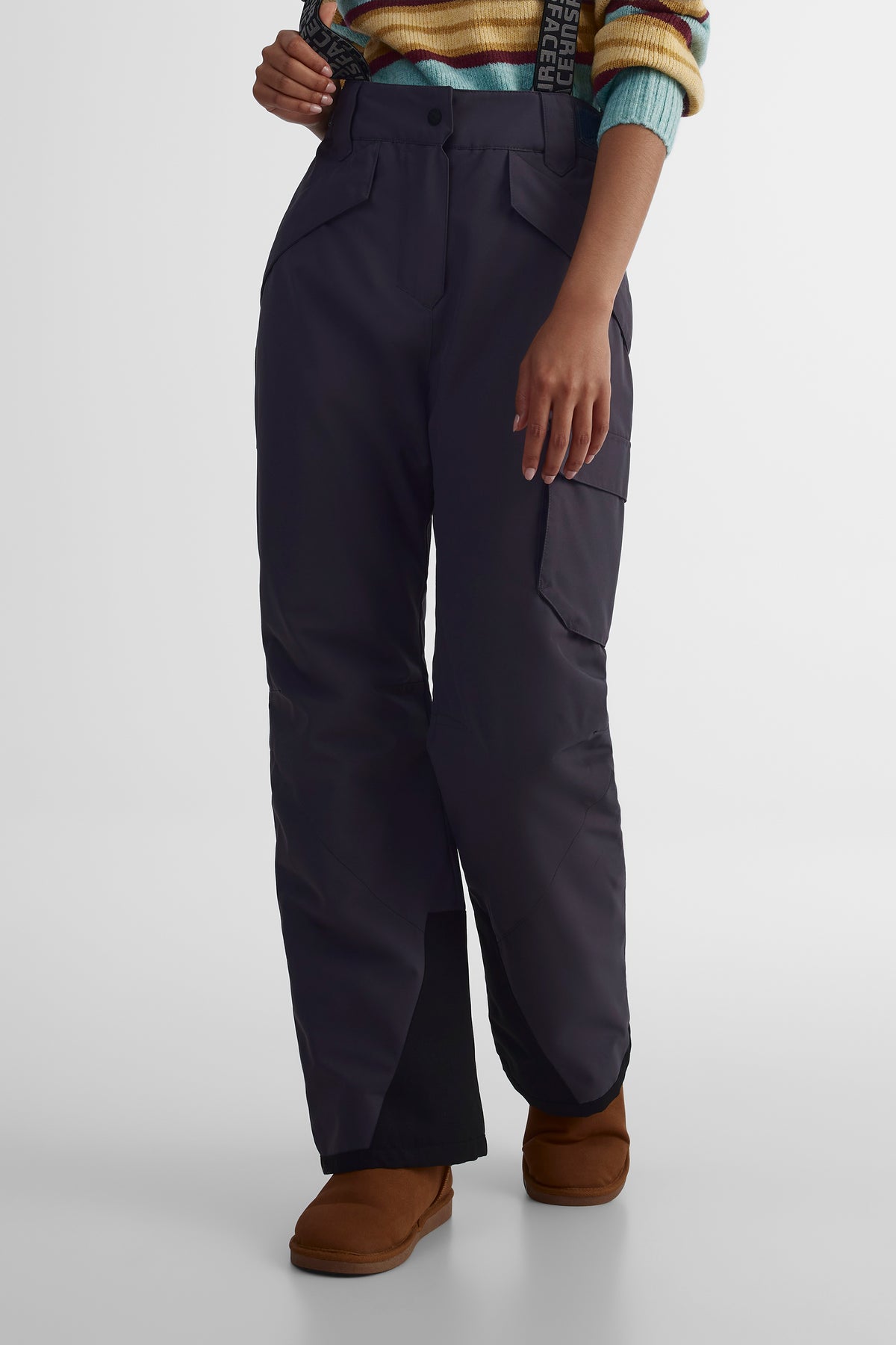 Pantalon isolé - Femme && CHARBON