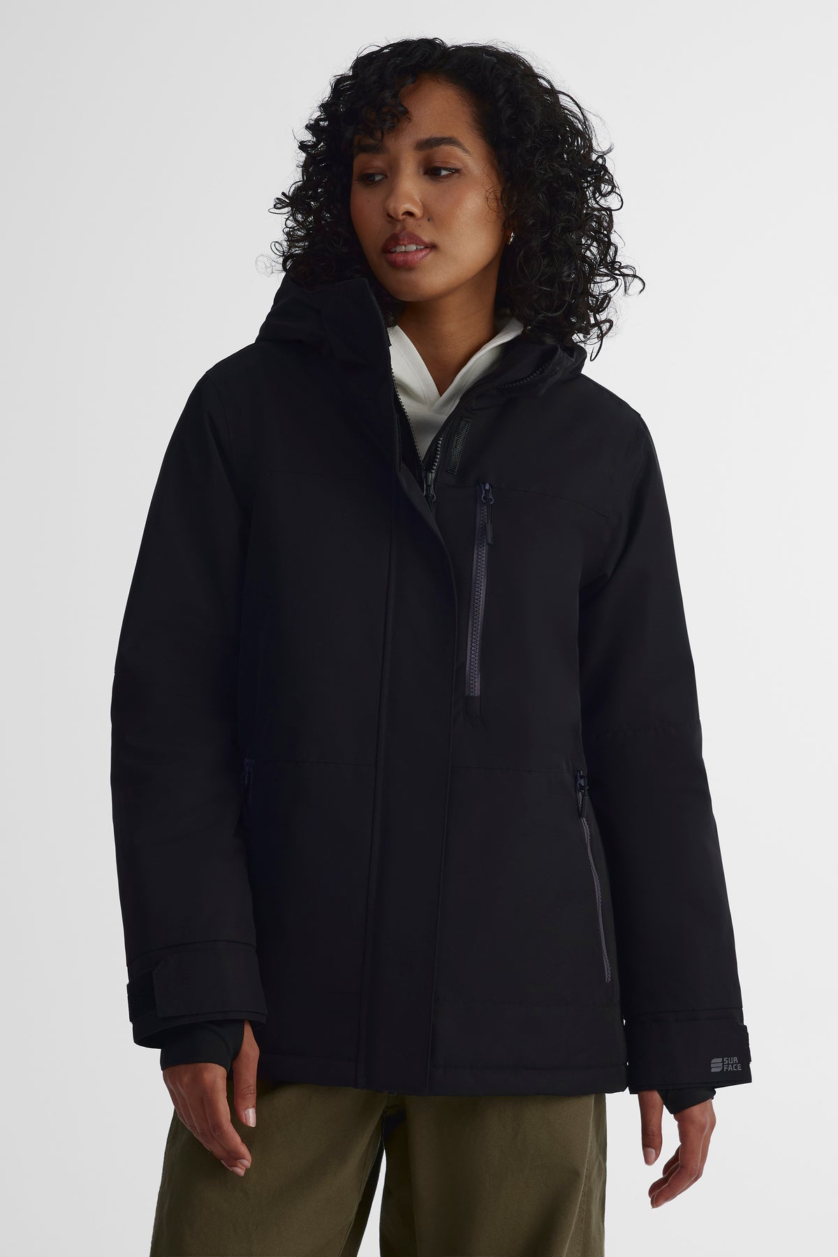 Manteau confortable - Femme && NOIR