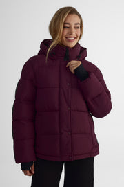Manteau - Femme && BOURGOGNE
