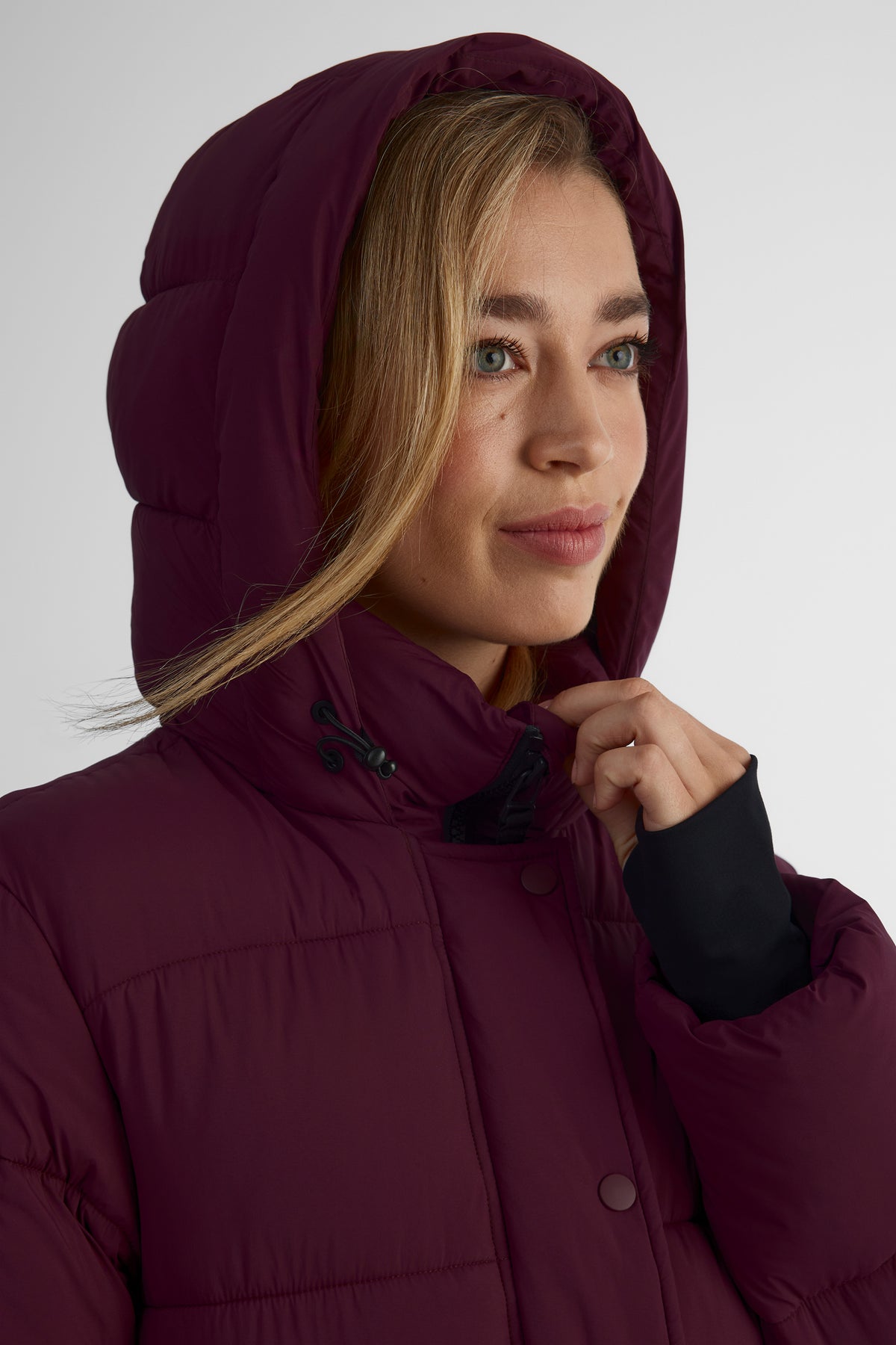 Manteau - Femme && BOURGOGNE