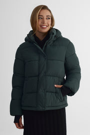 Manteau - Femme && VERT DE GRIS