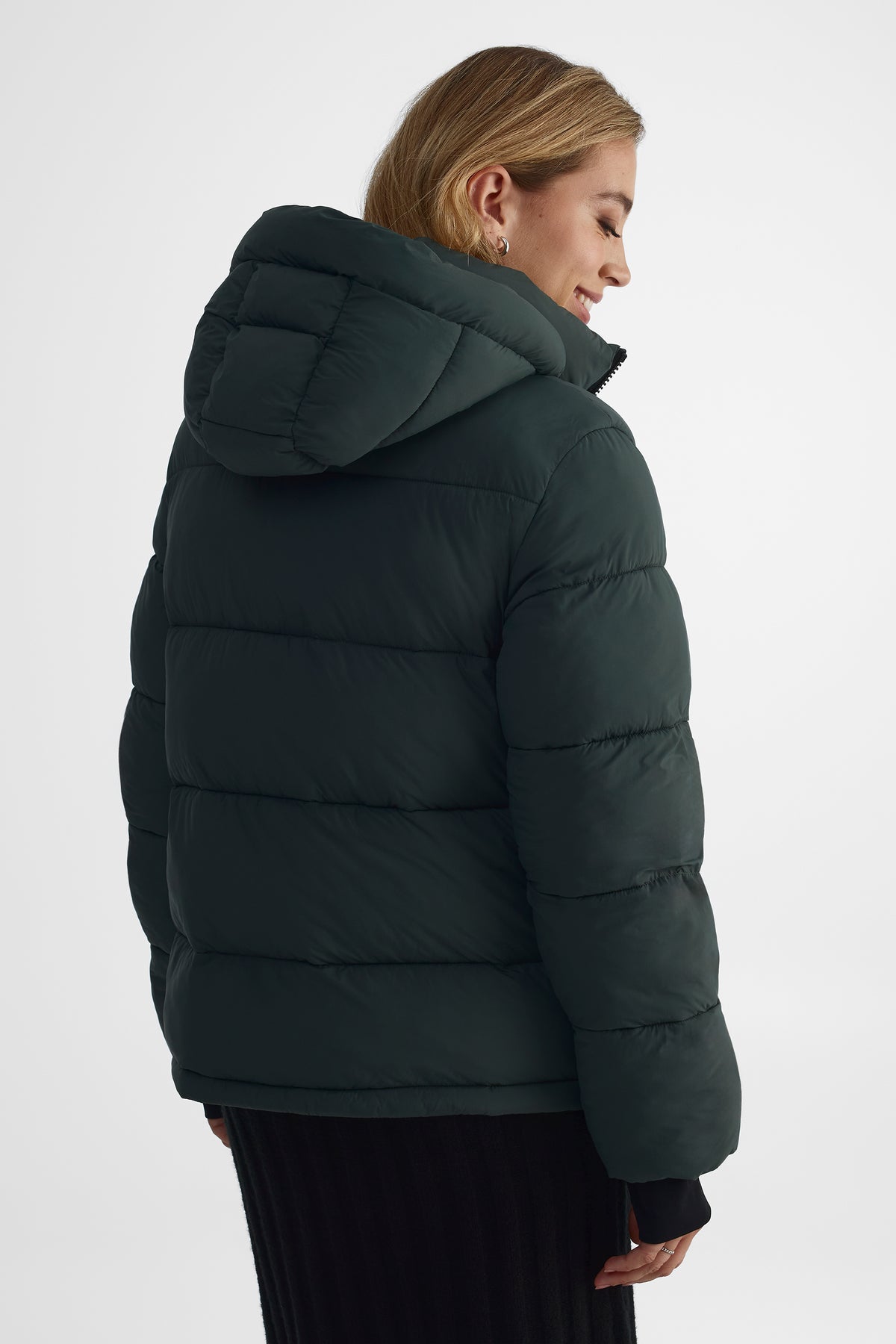 Manteau - Femme && VERT DE GRIS