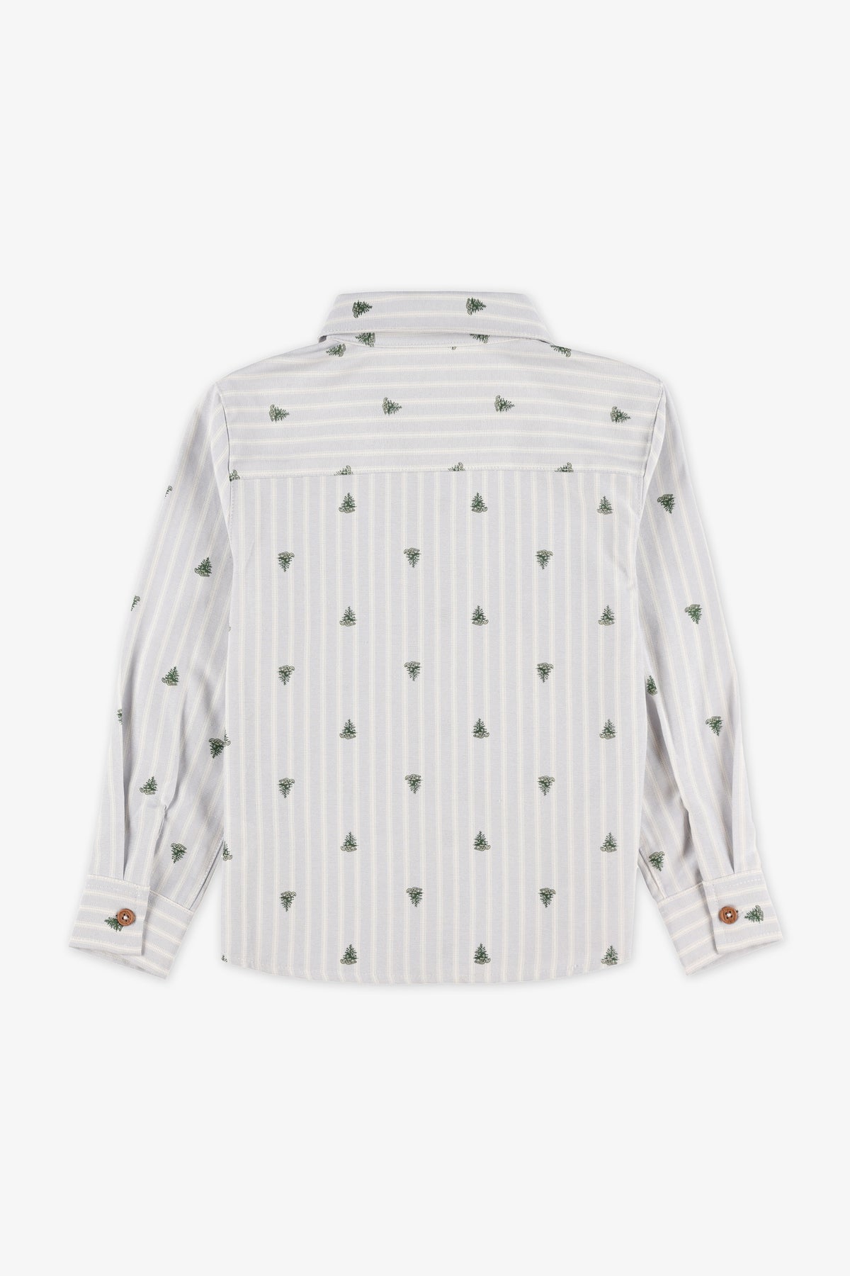 Chemise à manches longues - Bébé garçon && BLEU MULTI