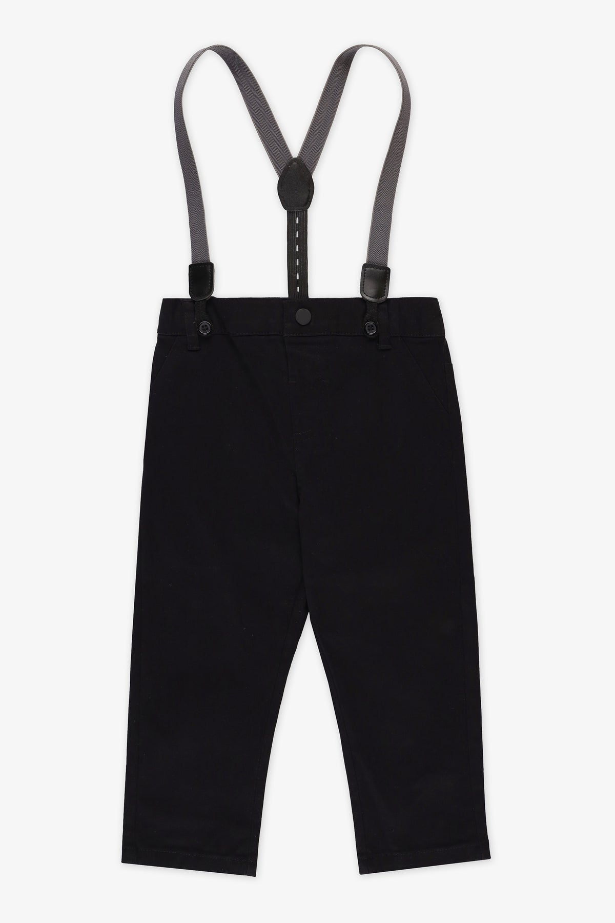Pantalon extensible - Bébé garçon && NOIR