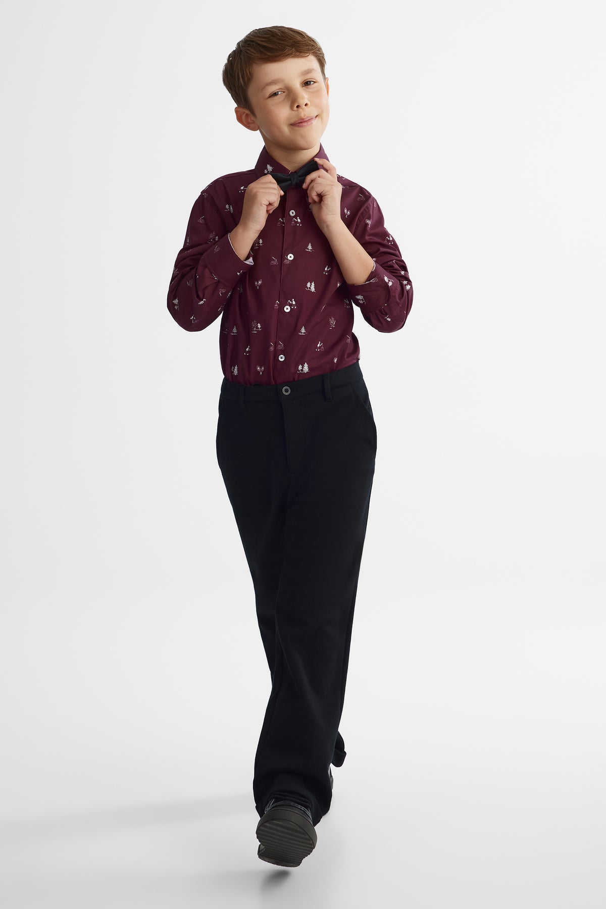 Pantalon extensible - Ado garçon && NOIR