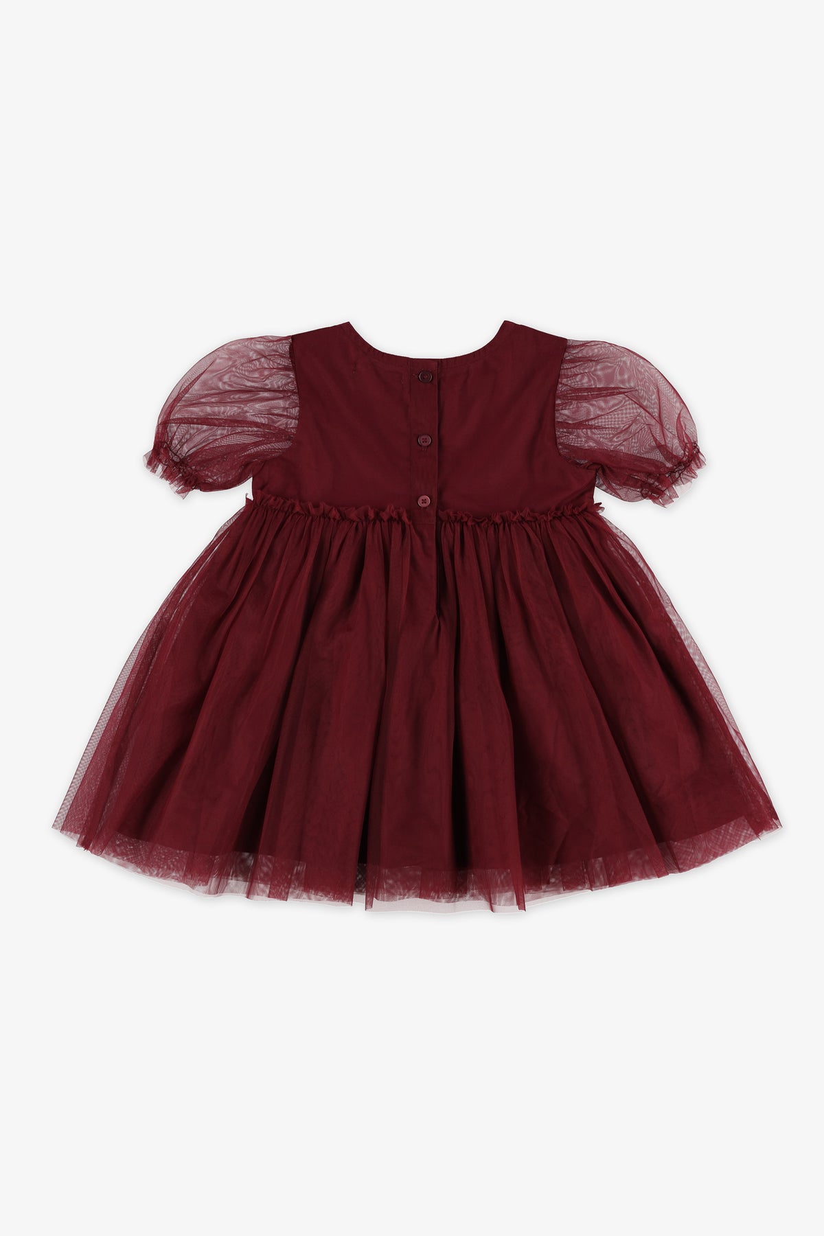 Robe - Bébé fille && BOURGOGNE