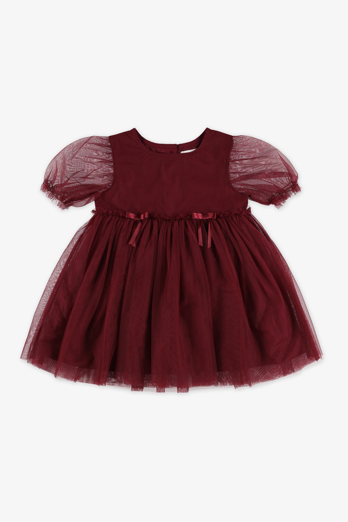 Robe - Bébé fille && BOURGOGNE