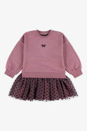 Robe extensible - Enfant fille && MAUVE