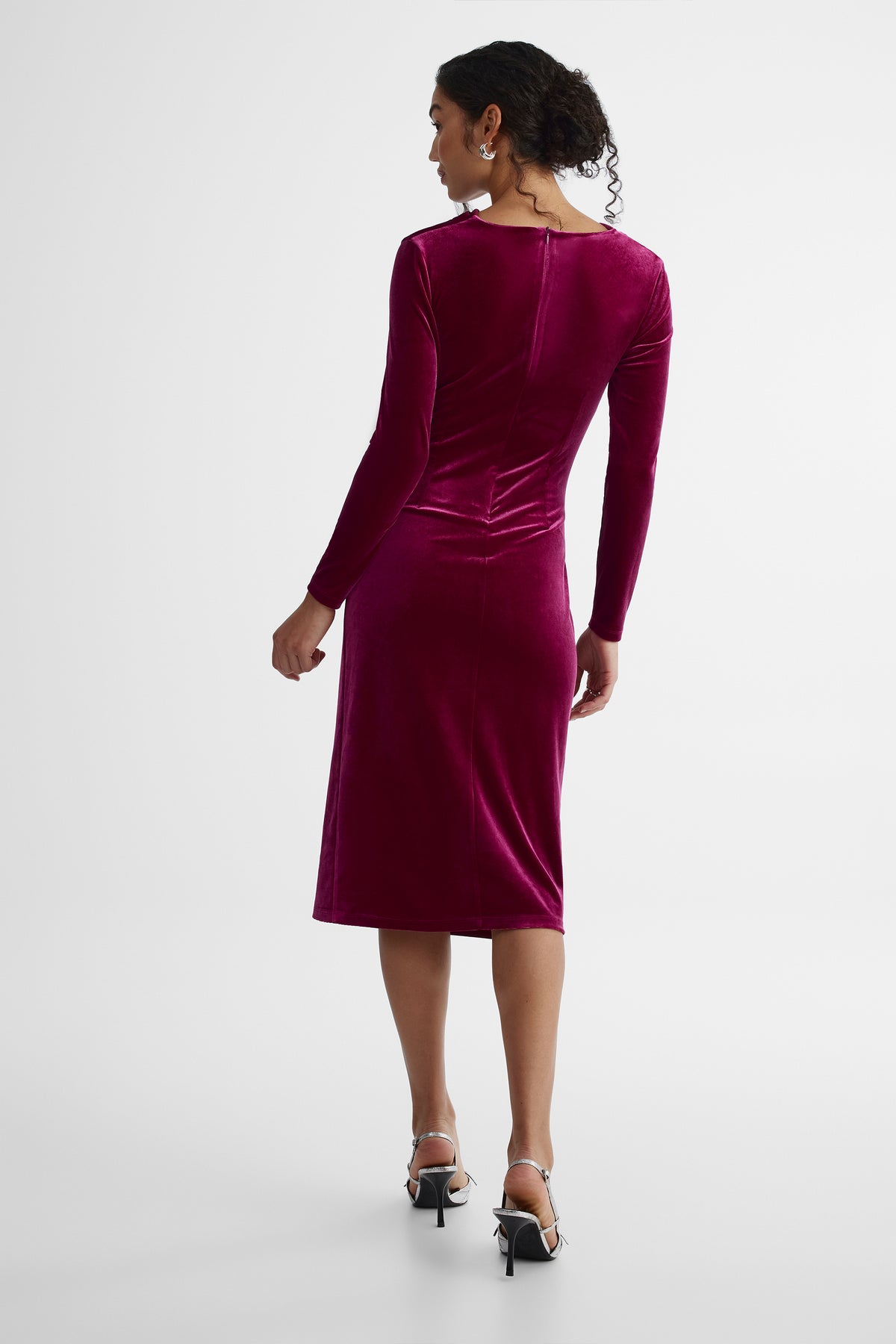 Robe extensible - Femme && BOURGOGNE