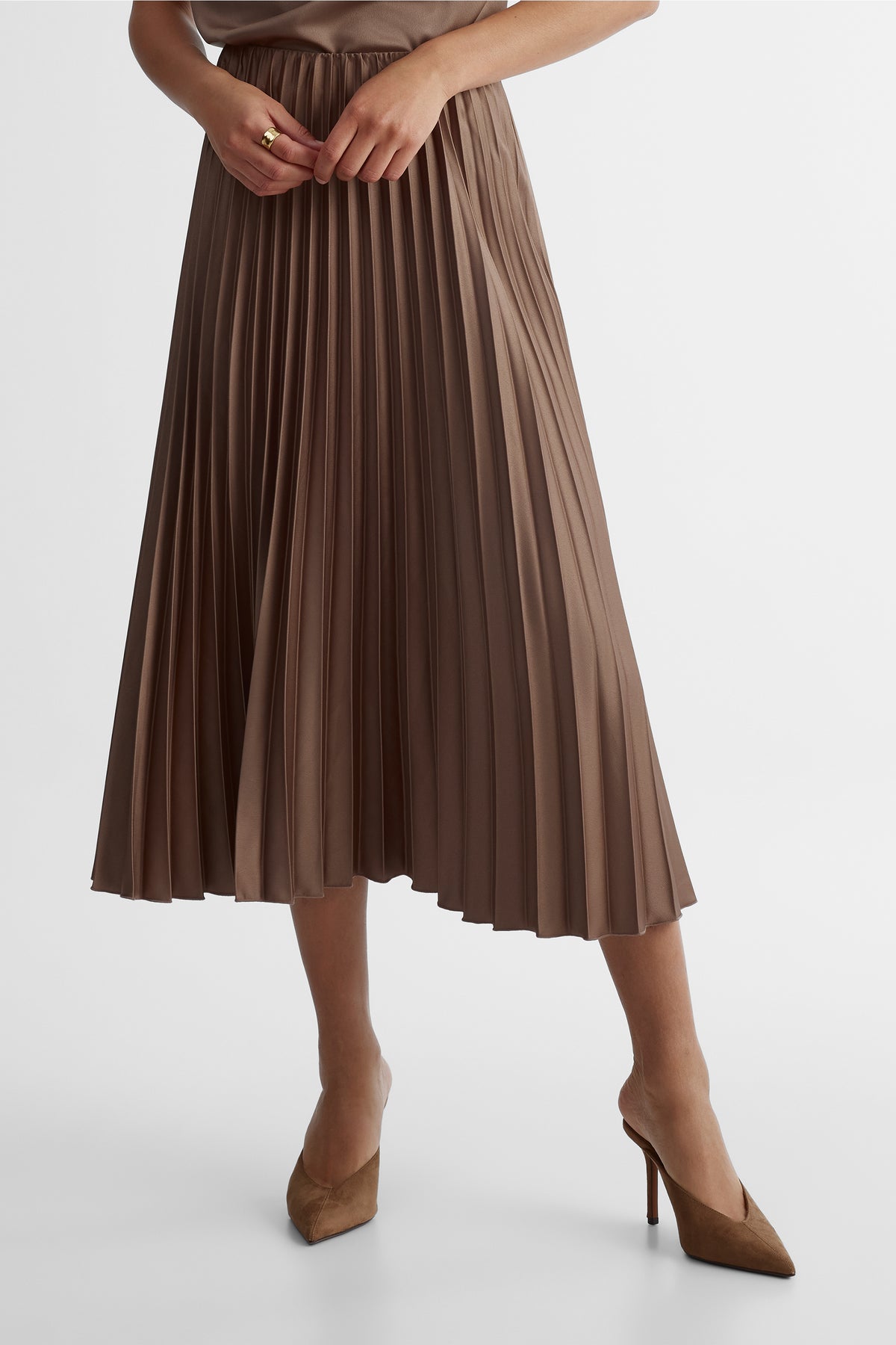Jupe - Femme && TAUPE