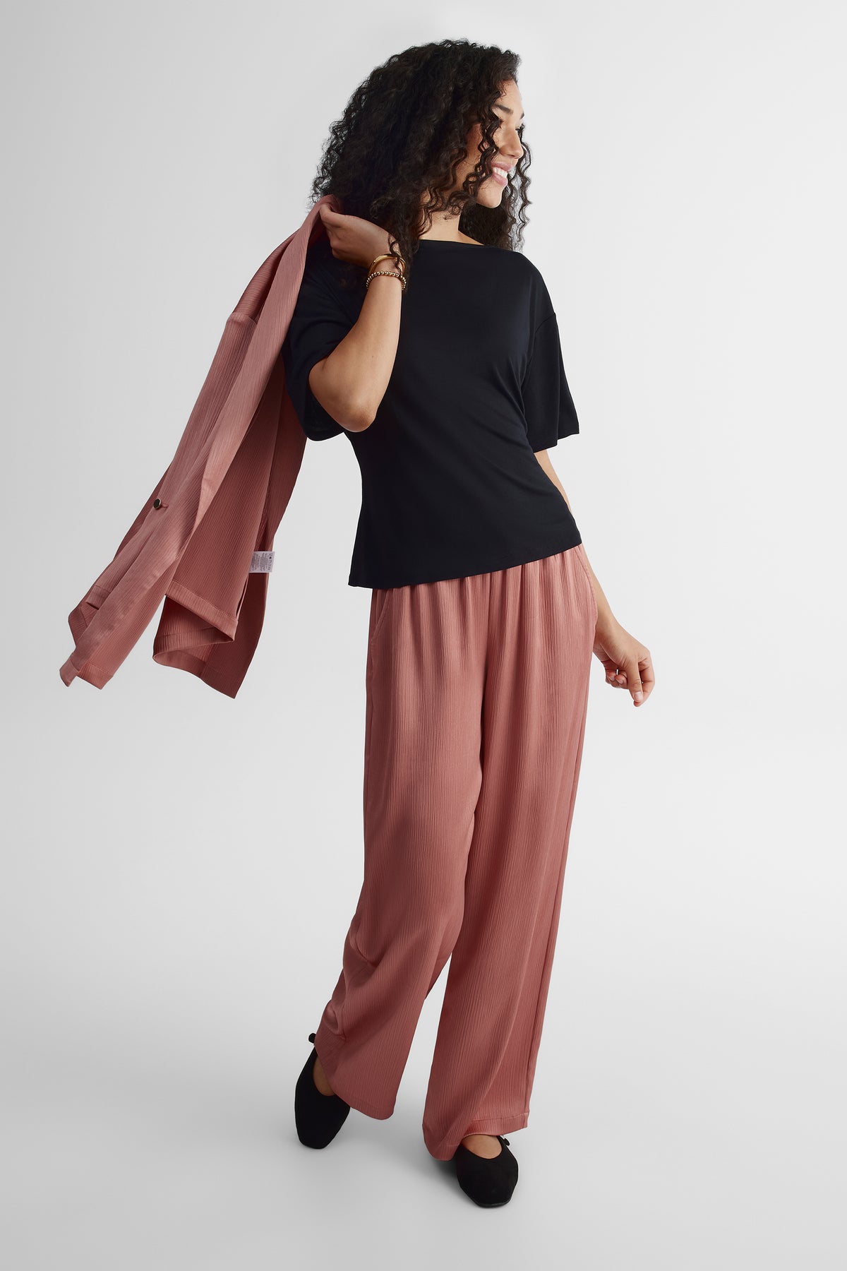 Pantalon - Femme && ROSE