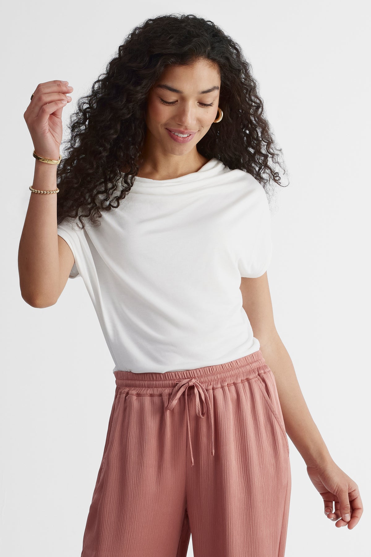 T-shirt - Femme && BLANC CASSÉ