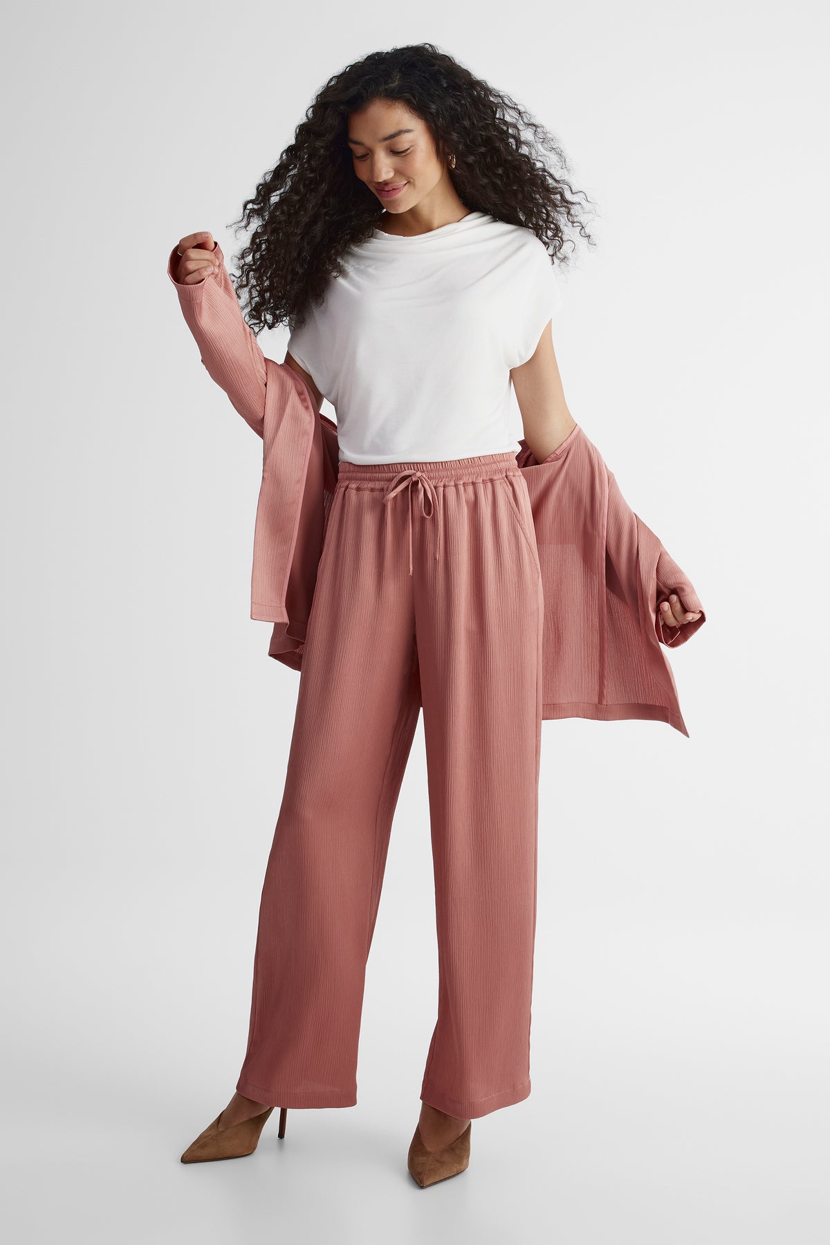 T-shirt - Femme && BLANC CASSÉ