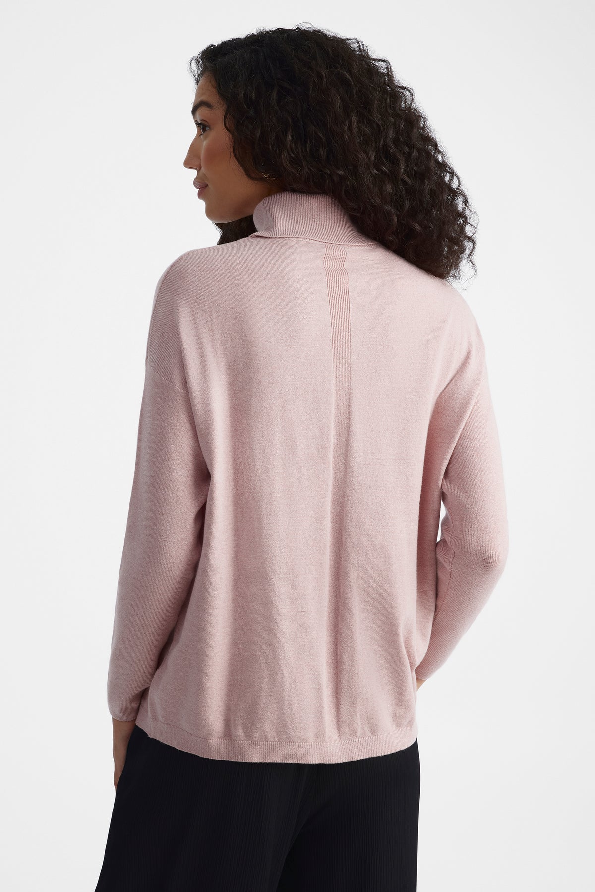 Chandail en tricot - Femme && VIEUX ROSE