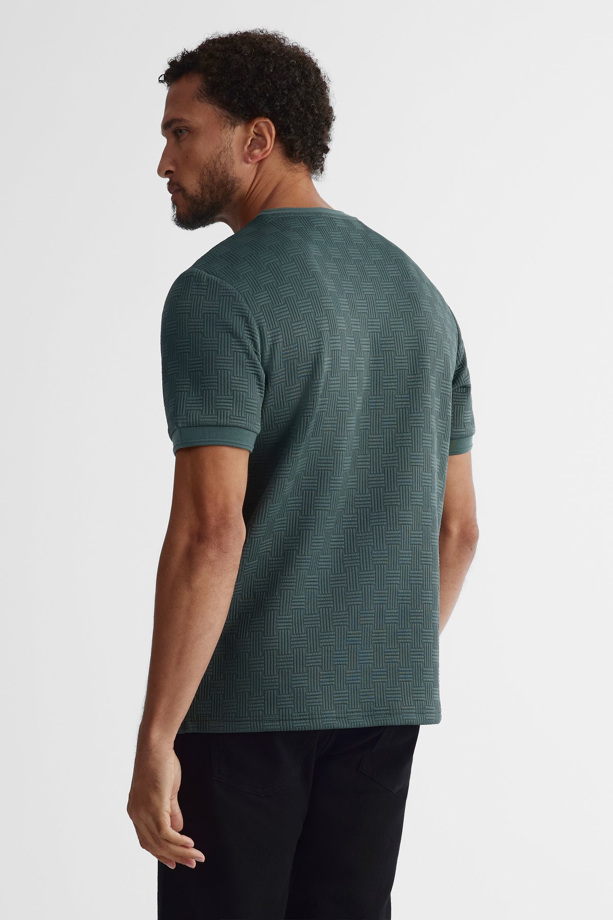 T-shirt extensible - Homme && VERT