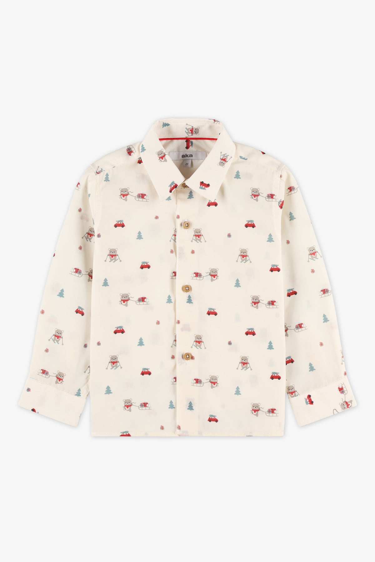 Chemise imprimée - Bébé garçon && CREME MULTI