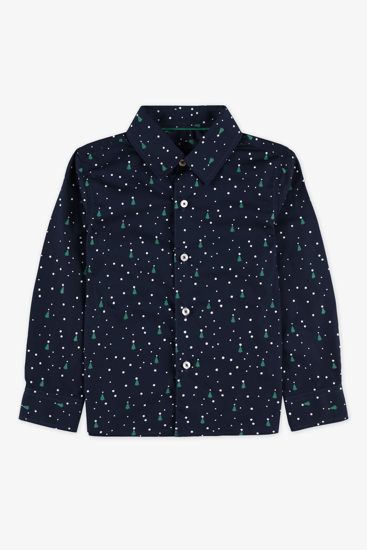Chemise imprimée - Bébé garçon && BLEU MARINE MUL