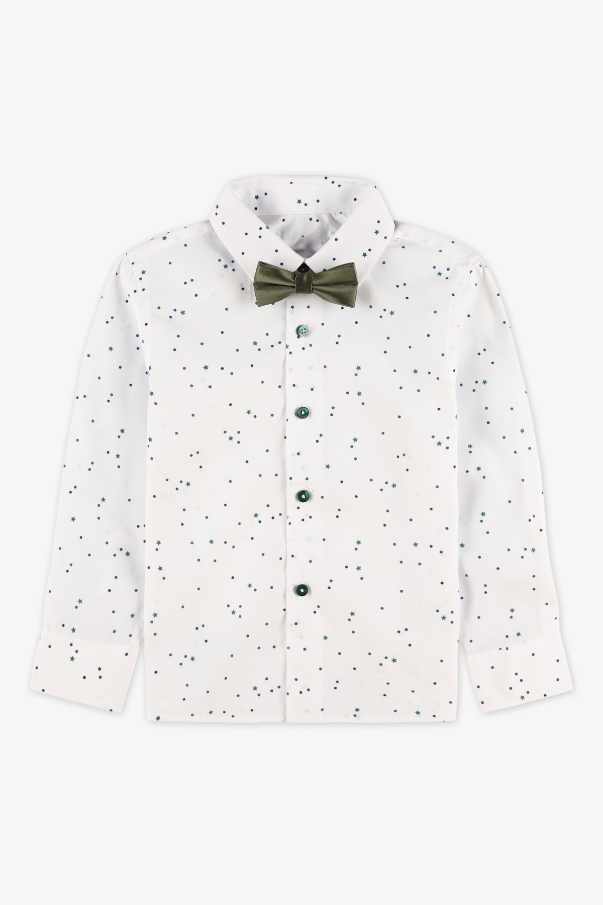 Ensemble coordonné imprimé - Enfant garçon && BLANC MULTI