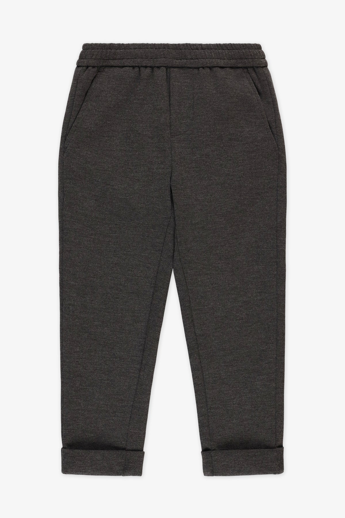 Pantalon extensible - Enfant garçon && NOIR