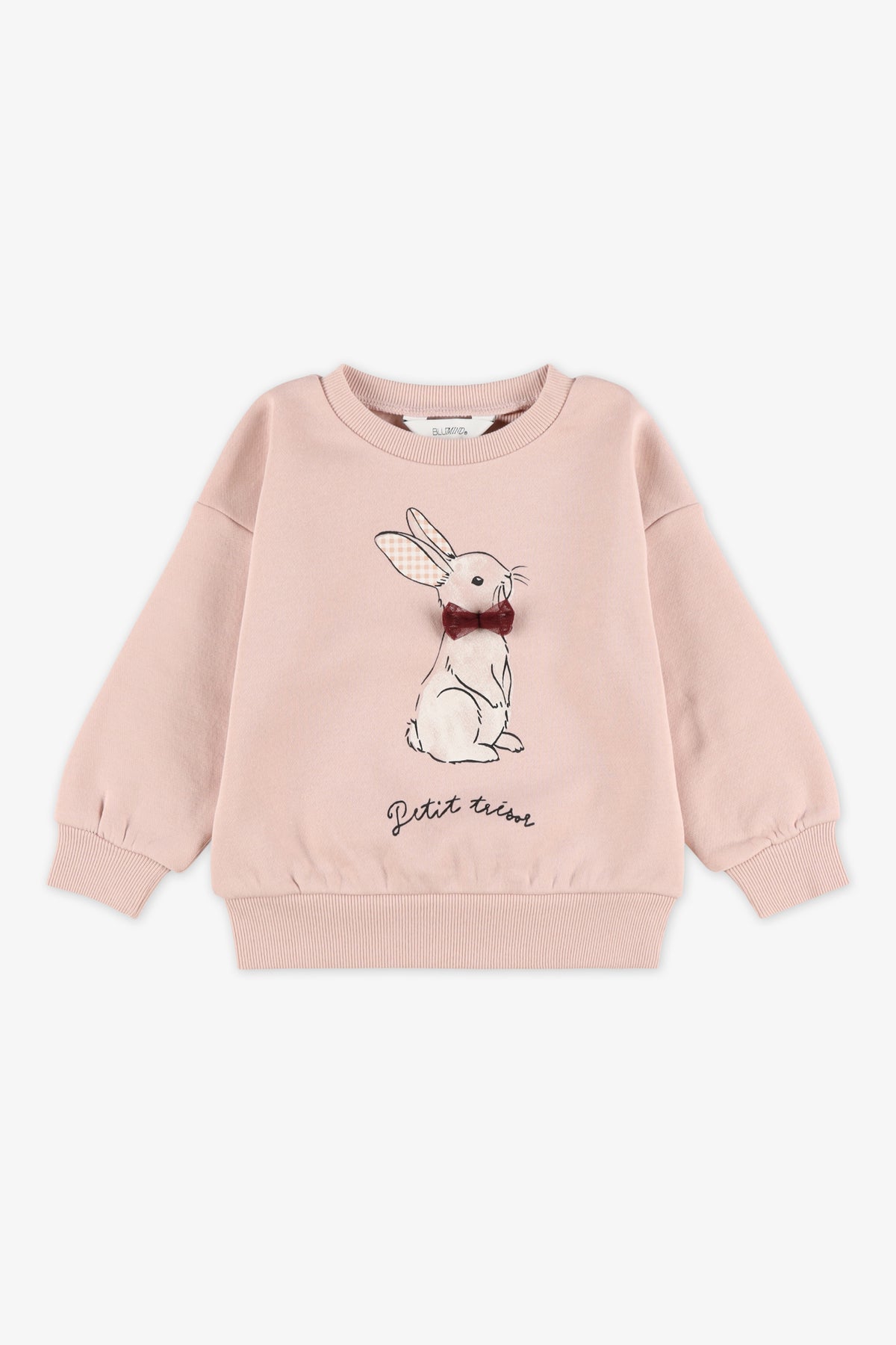 Chandail ouaté - Bébé fille && ROSE PALE