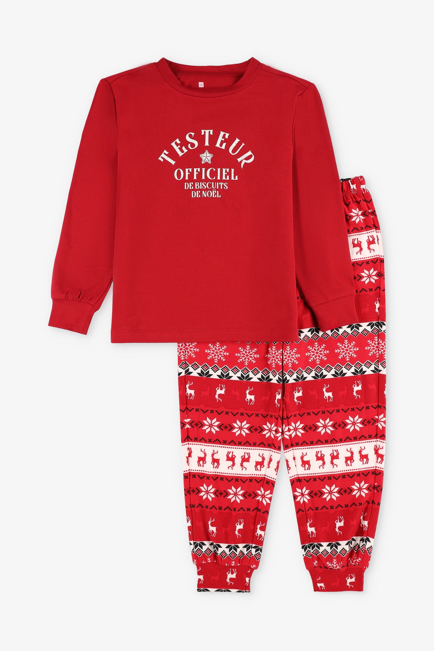 Pyjama 2-pièces Moss - Enfant garçon && ROUGE VIN