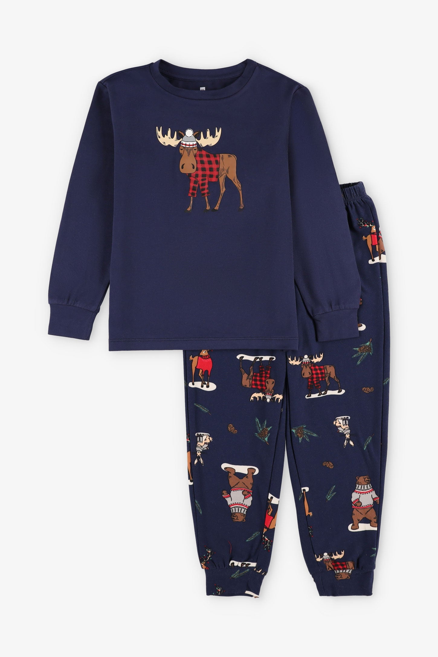 Pyjama 2-pièces Moss - Enfant garçon && BLEU MARINE