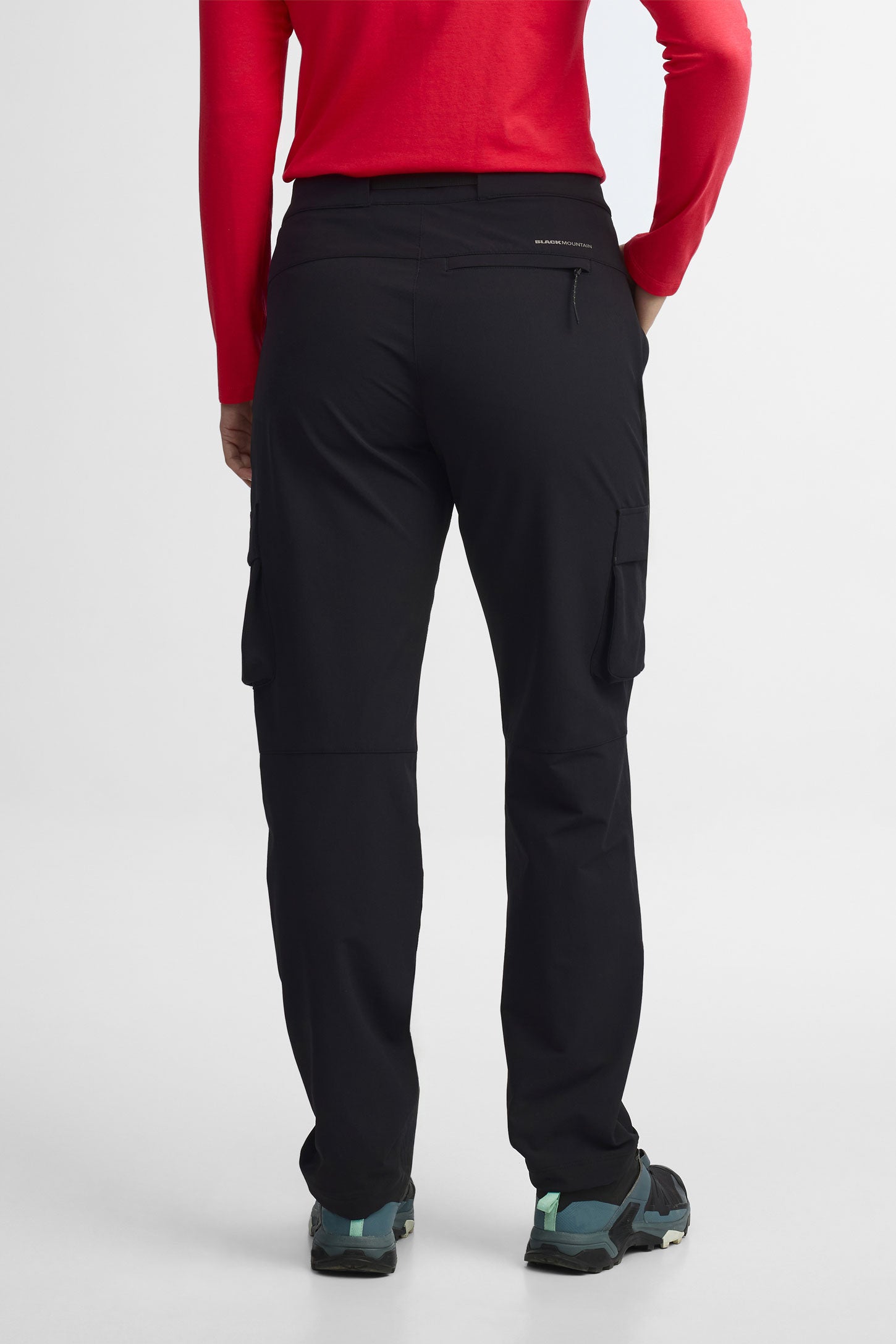 Pantalon cargo extensible 4 sens BM - Femme && NOIR