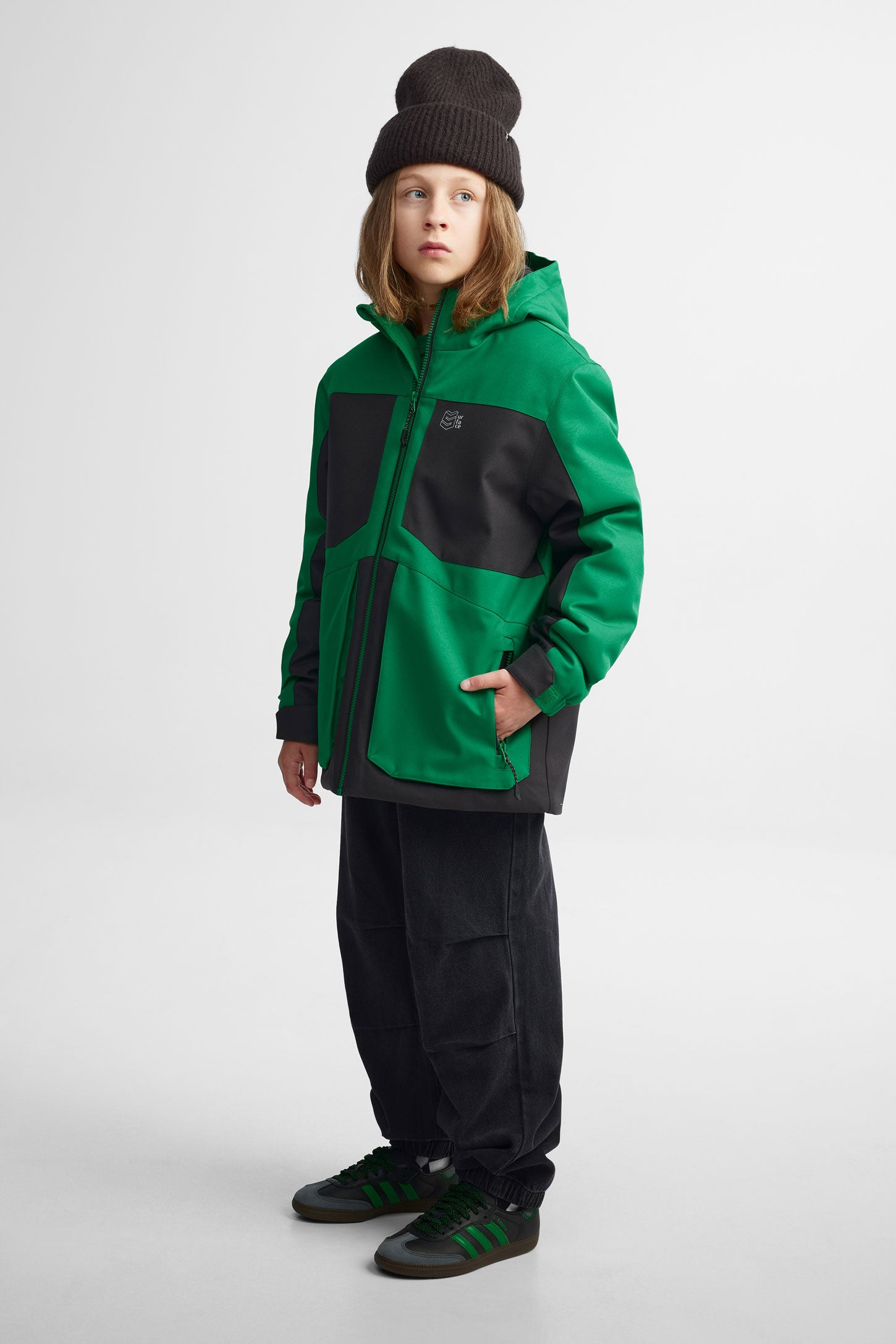 Manteau de ski hiver - Ado garçons && VERT
