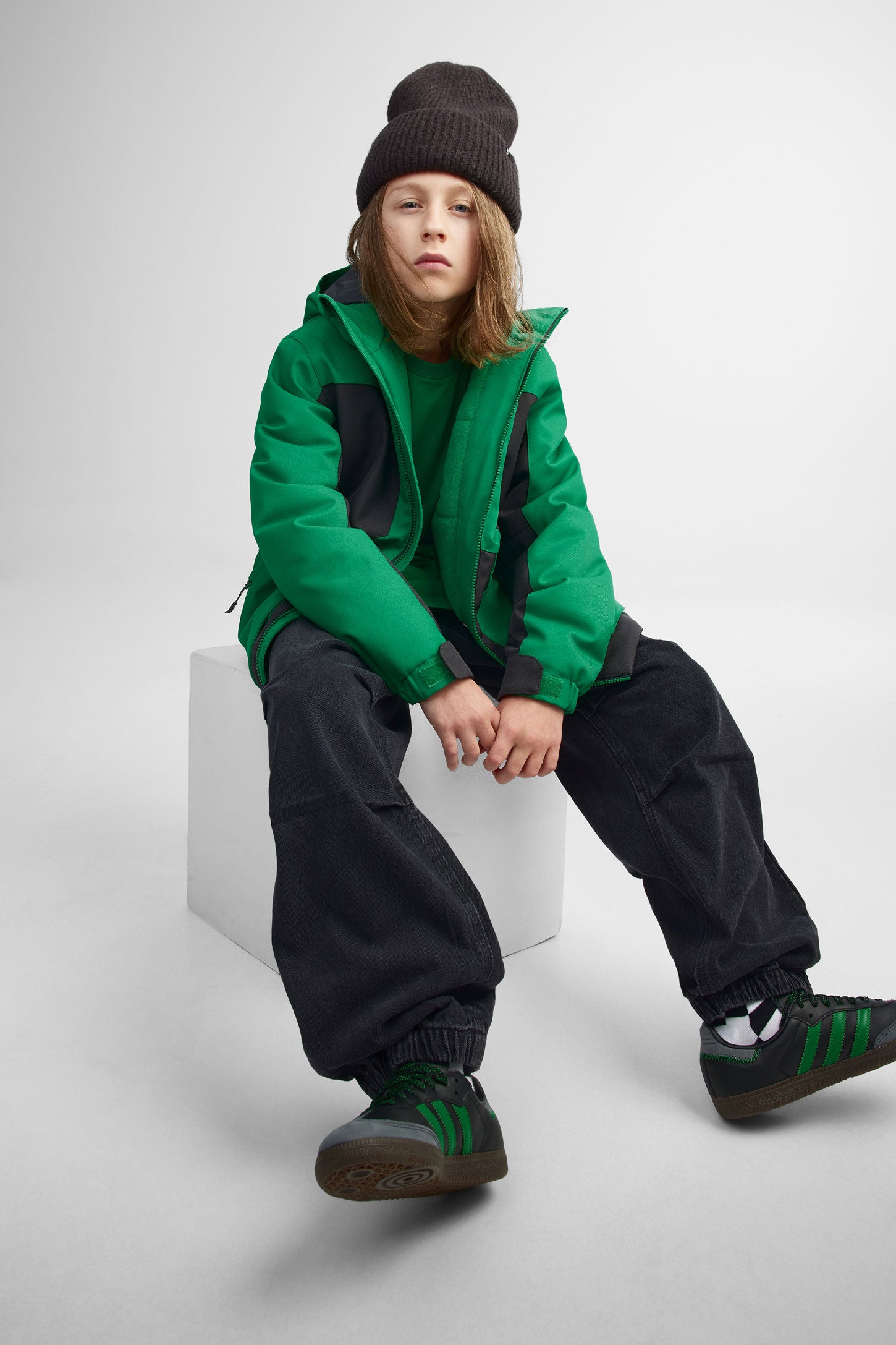 Manteau de ski hiver - Ado garçons && VERT