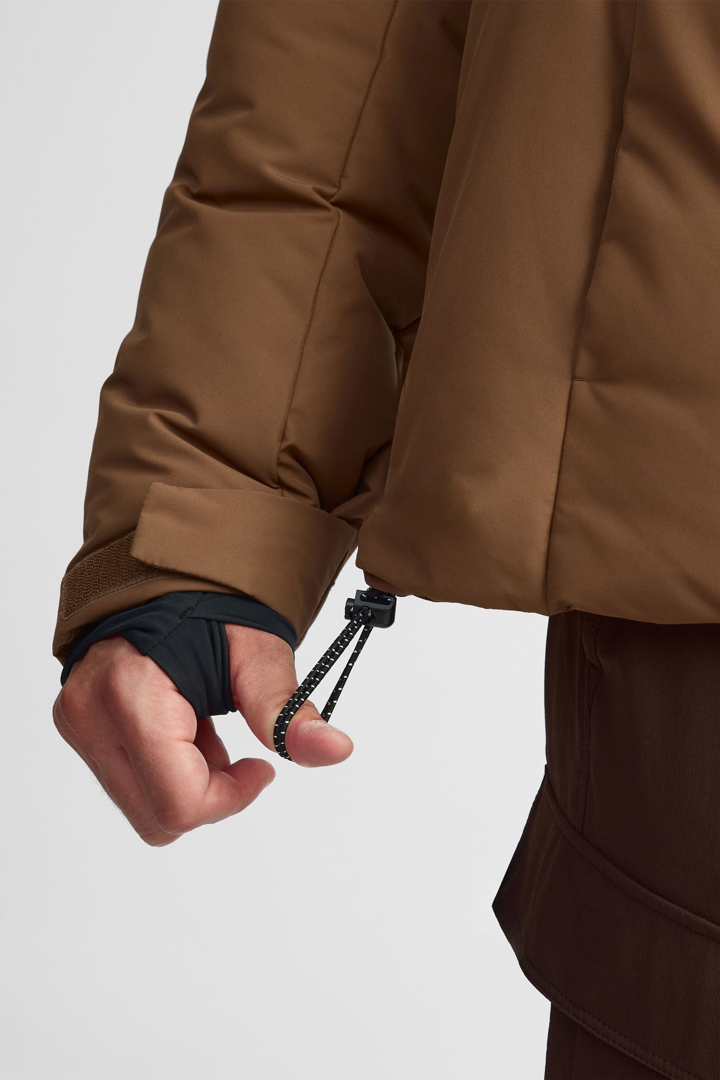 Manteau d'hiver matelassé BM - Homme && TAUPE
