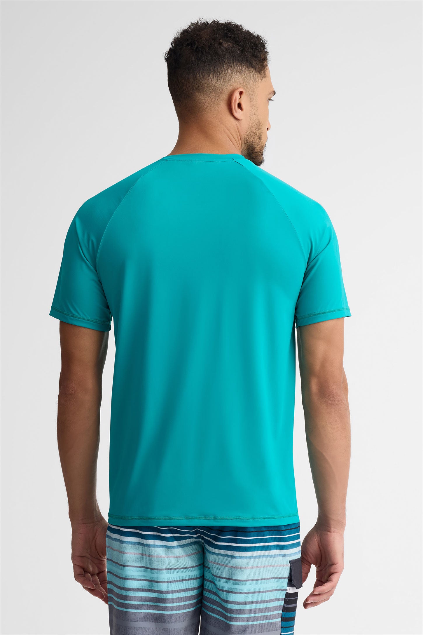 Chandail maillot de bain ''Rashguard'' - Homme && VERT