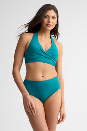 Haut de maillot licou UV 50 - Femme && VERT