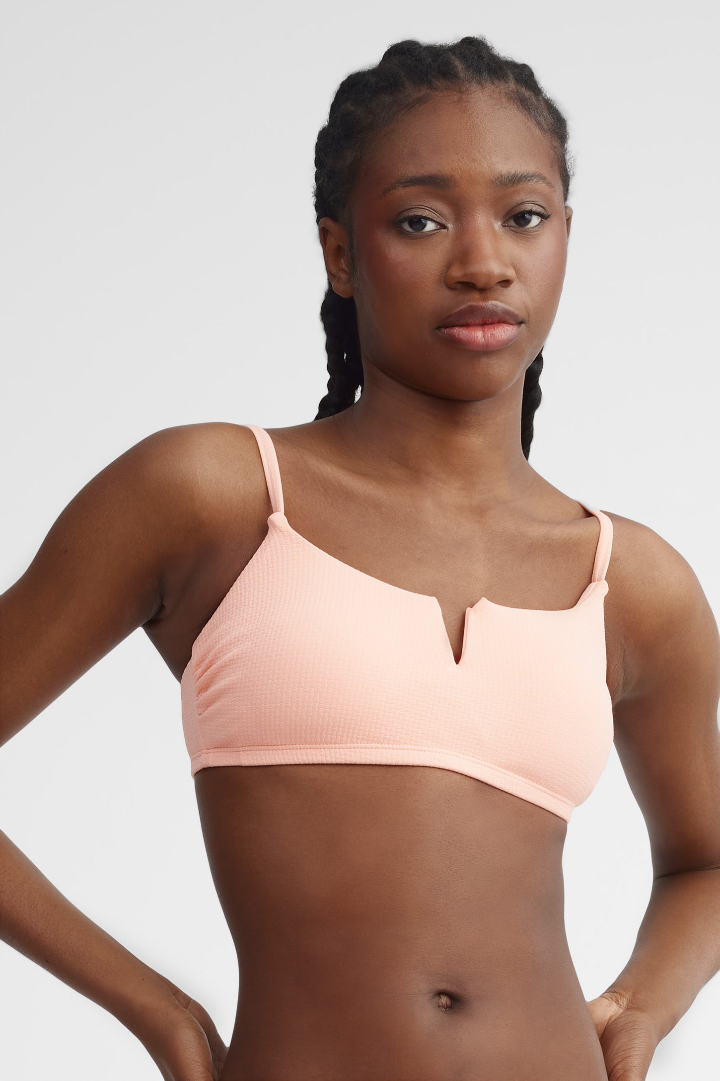 Haut maillot de bain - Femme && ORANGE