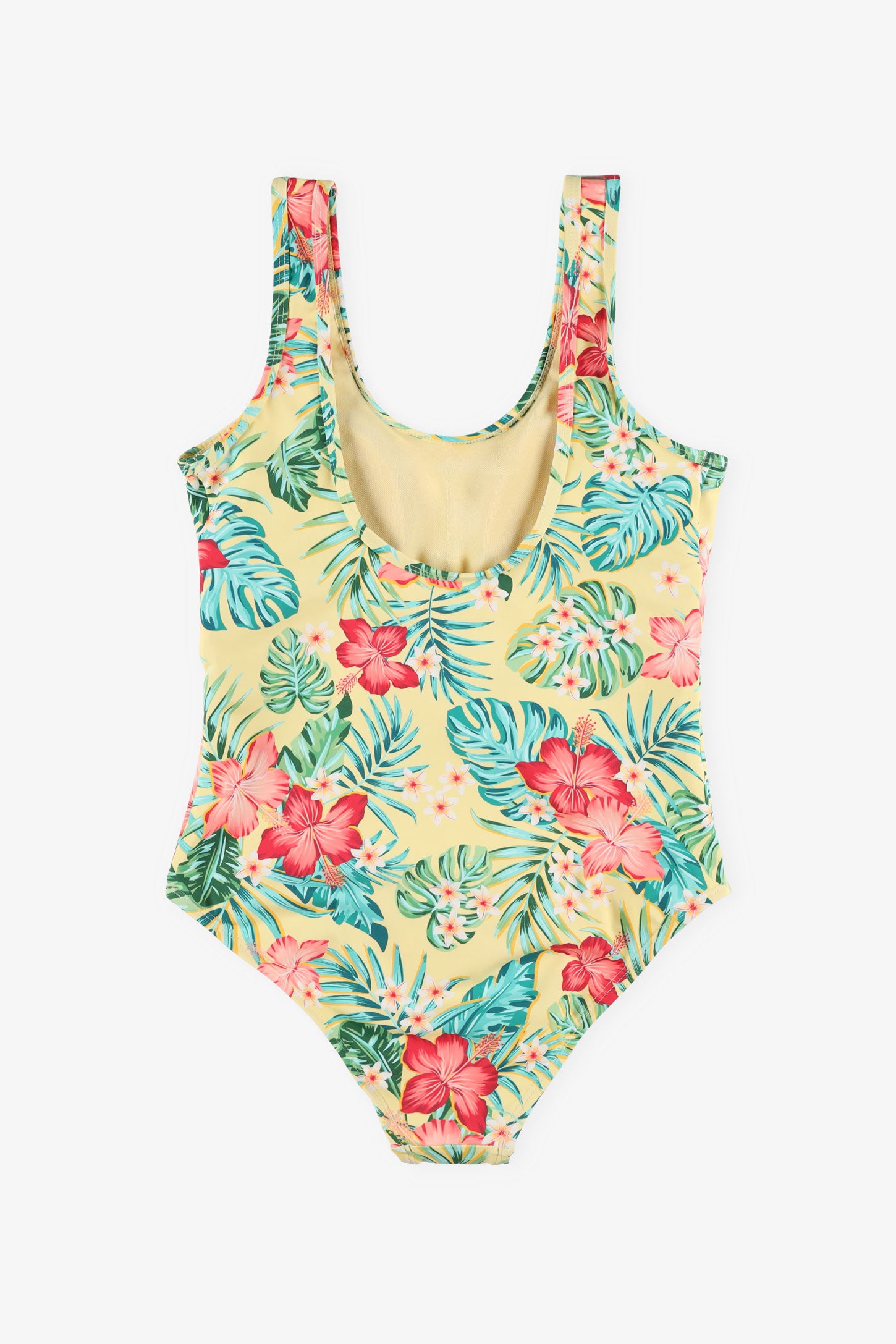 Maillot de bain 1-pièce - Ado fille && JAUNE/MULTI