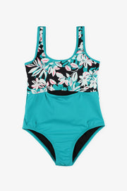 Maillot de bain 1-pièce - Ado fille && VERT/MULTI
