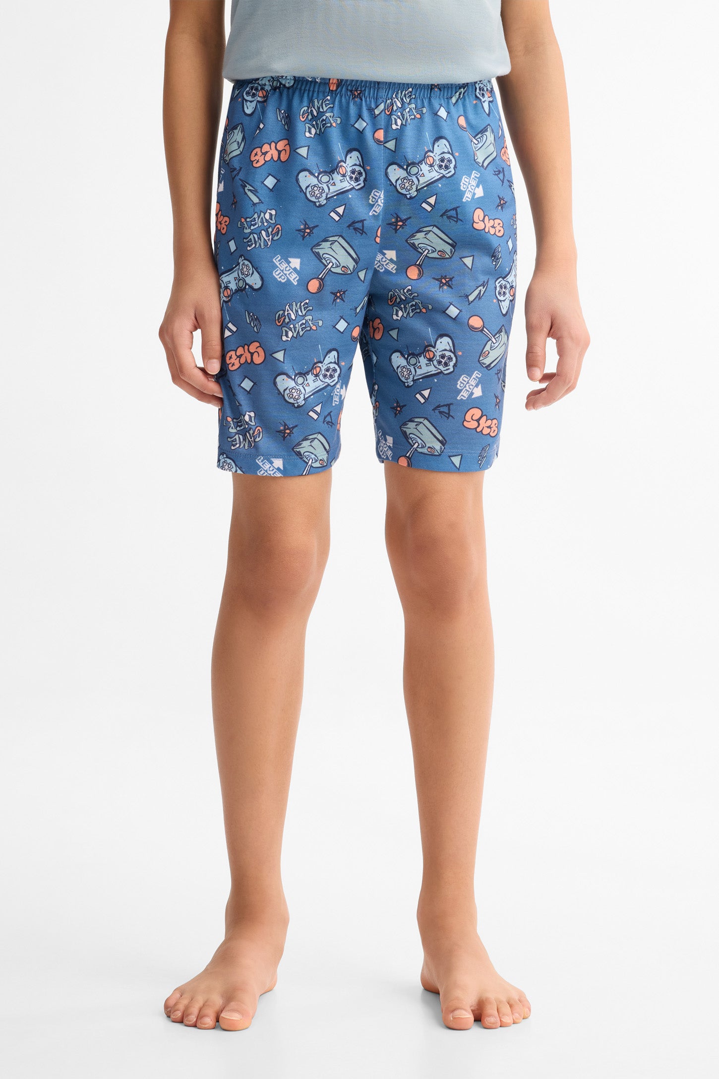 Lot 2 shorts pyjama - Ado garçon && BLEU