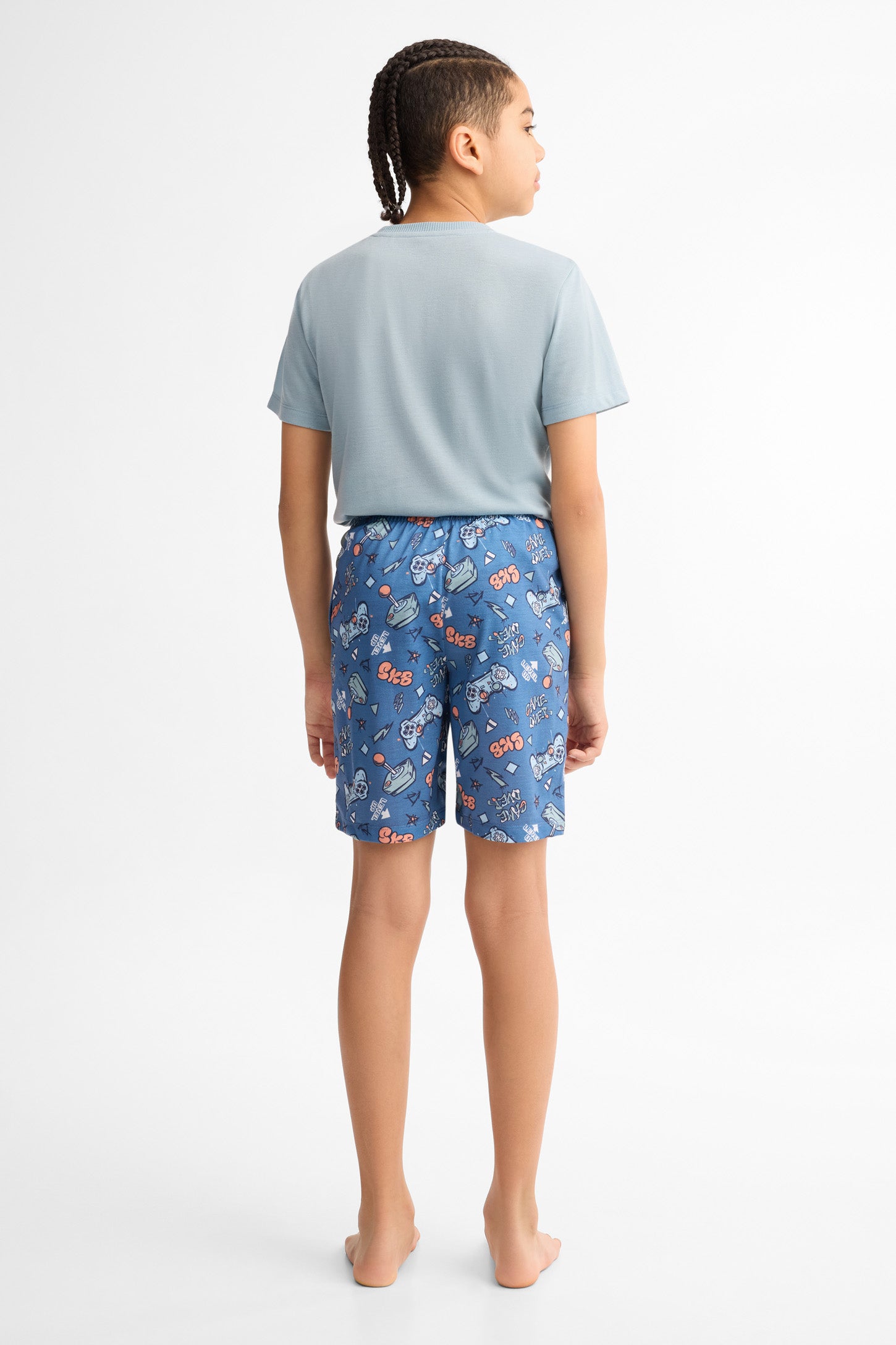 Lot 2 shorts pyjama - Ado garçon && BLEU